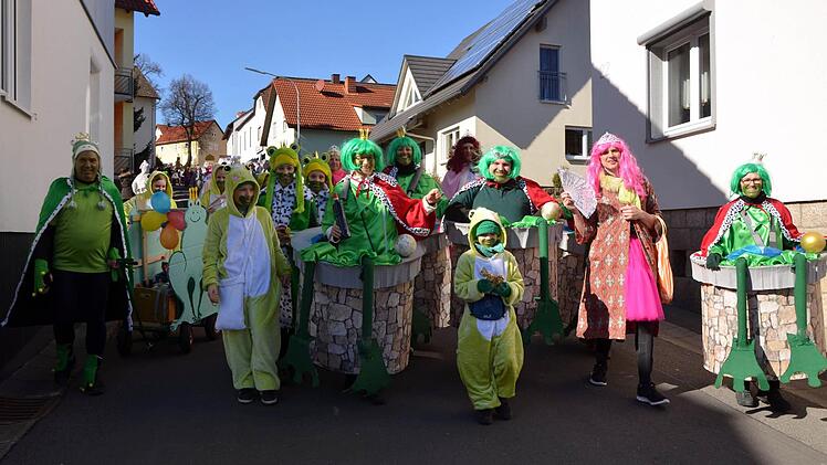 Faschingsumzug des Premicher Vereinsrings. Foto: Peter Rauch