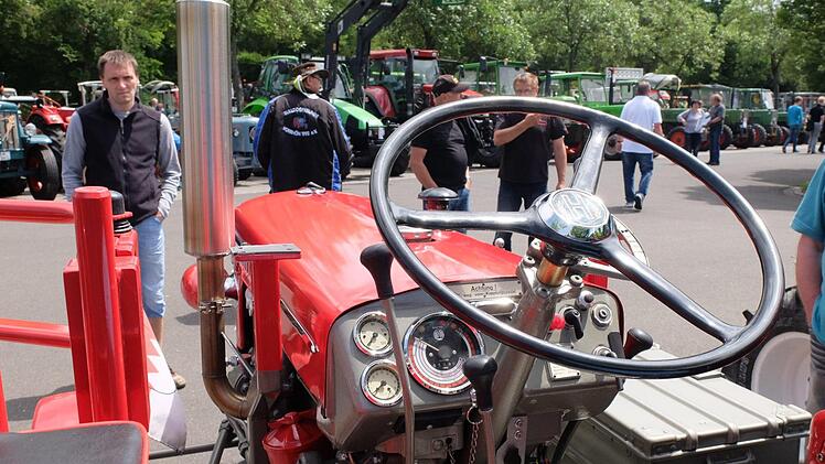 Traktortreffen in Bad Bocklet. Foto: Björn Hein