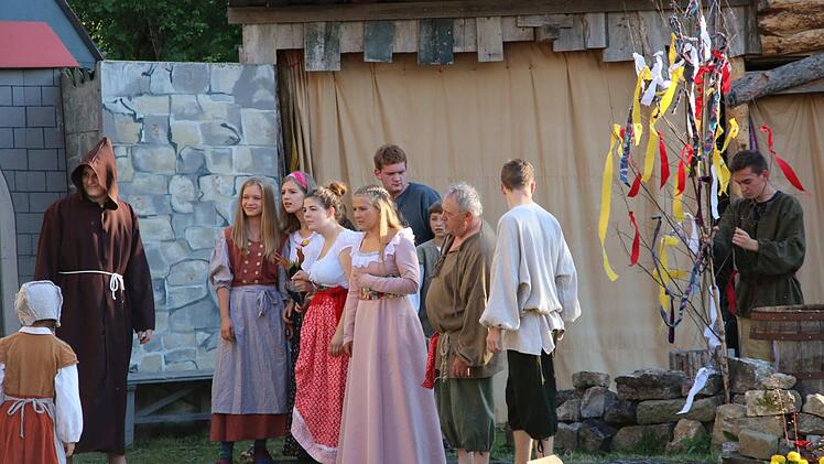 "Der Glöckner von Notre Dame" wurde im Schrimpf'schen Schloss aufgeführt. Foto: Dieter Britz