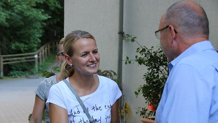 Begrüßung der Gäste. Foto: Jürgen Gärtner