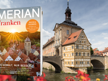 Die neue MERIAN-Ausgabe dreht sich rund um Franken - ein absolutes Highlight ist die romantische Stadt Bamberg. Erfahre mehr über die Urlaubsregion Franken.
