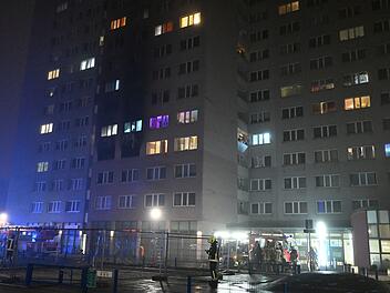 Hochhausbrand in Berlin