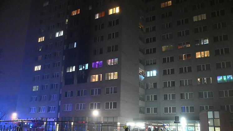 Hochhausbrand in Berlin