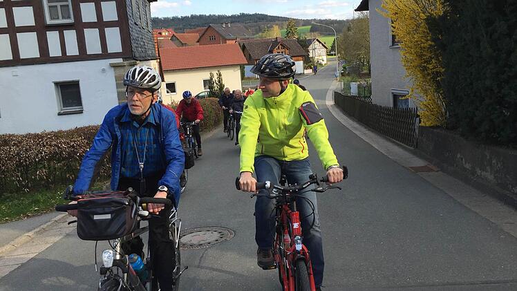 Fahrradtour mit CSU-Bürgermeister-Kandidat Robert Bosch. Foto: Jürgen Gärtner