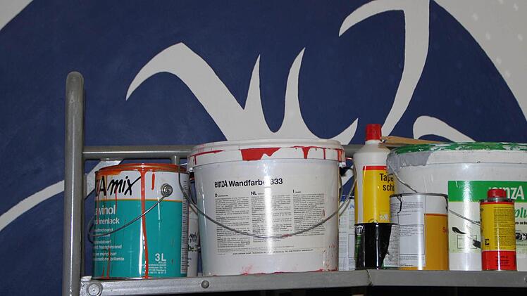 Im JUZ wurde fleißig gewerkelt - Dank des Bad Kissinger Vereins Kidro. Fotos: Ulrike Müller