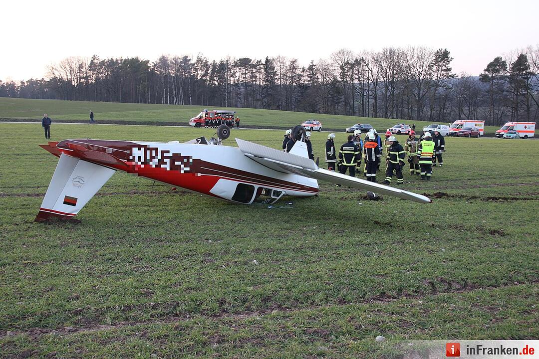Flugzeugabsturz zwischen Seidmannsdorf und Rohrbach