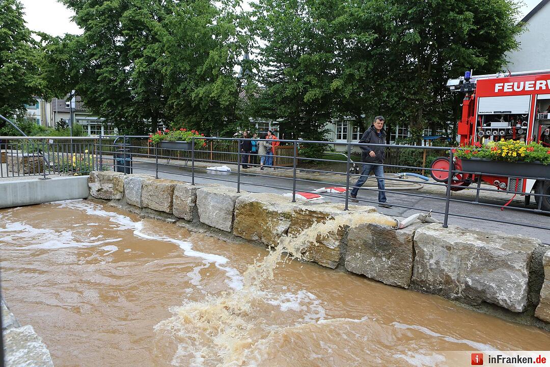 Hochwasser Landkreis Bamberg III - Oberhaid
