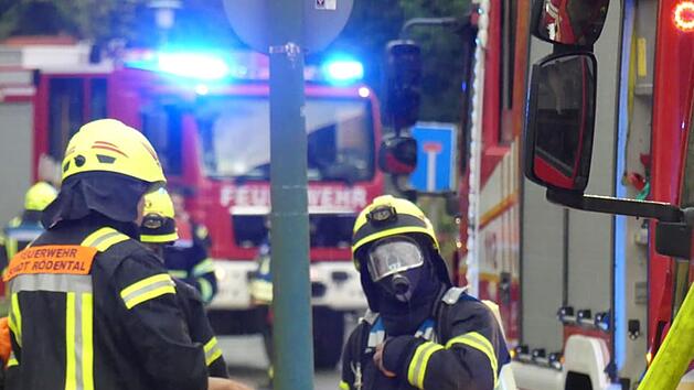 LKW-Brand im LKR Hof