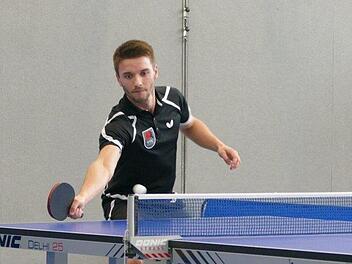 Sebastian Geyer und der TTC Neunkirchen spielen nach der Ligenreform und dem Abstieg aus der Oberfrankenliga nun in der mittelfränkischen Bezirksoberliga - mit deutlich kürzeren Wegen.Felix Ingerfeld/Archiv