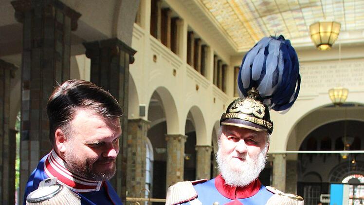 Blindverkostung mit Bad Kissinger Heilwassern. Foto: Benedikt Borst