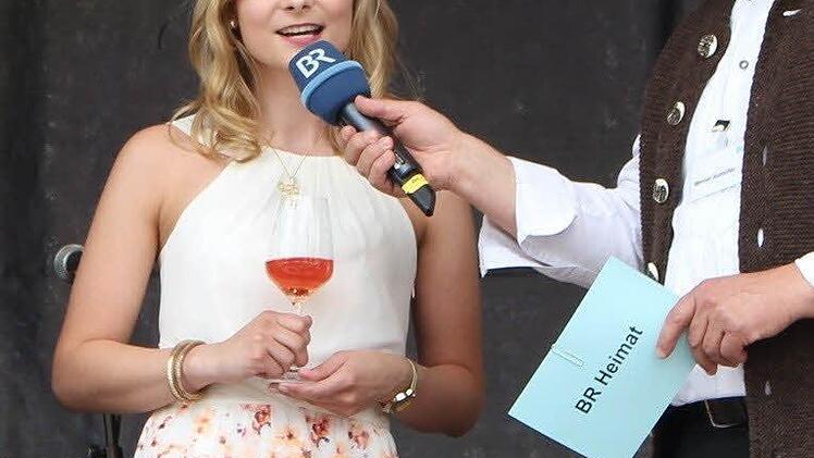 Elisabeth Goger beim Interview