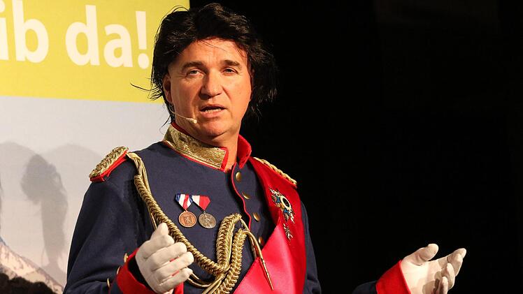 Wolfgang Krebs als König Ludwig II von Bayern