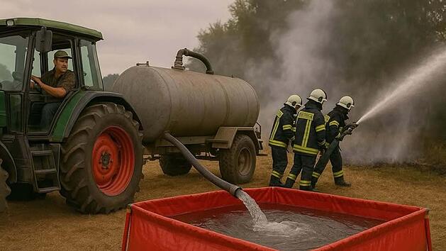 Heroldsbacher Feuerwehr appelliert an Bauern - "möchte Sie bitten"