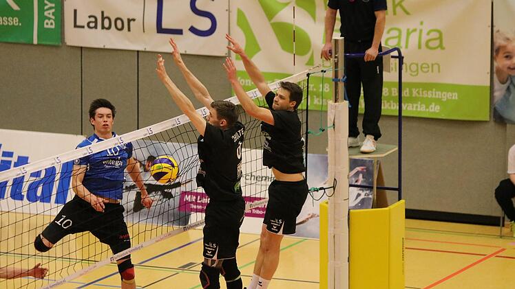 Impressionen aus der Saaletalhalle vom 3:0-Sieg der Hammelburg Volleys über Mainz.Jens Feistel