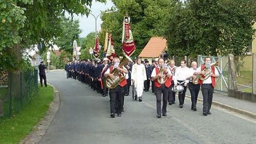 Die Sollenberger Wehr freut sich auf ihre Feier.  Foto: privat