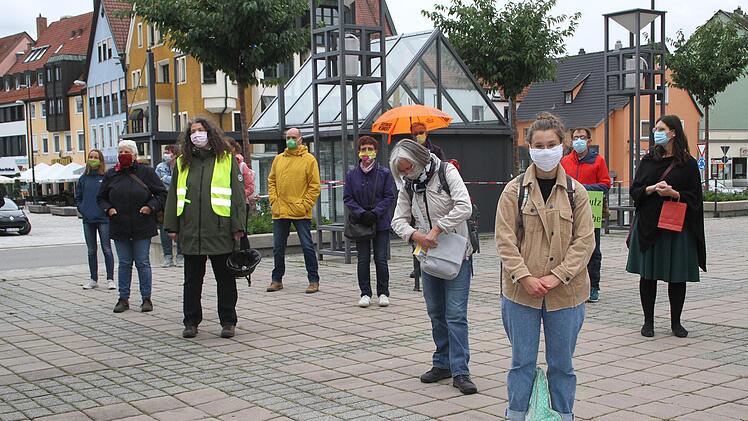 Impressionen von der Kulmbacher "Fridays für Future"-Demo. Foto: Sonny Adam