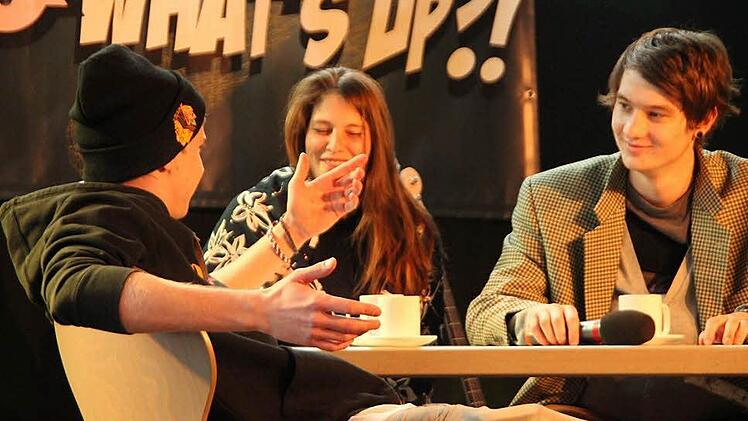 Desicion-Day: Beim Theaterspiel konnten die Jugendlichen selbst Entscheiden, wie die Geschichte weiterhen soll. Das stück endete mit einer auf der eigenen Lebensgeschichte eines Darstellers fußenden Andacht.   Fotos: Hans-Jürgen Burdack