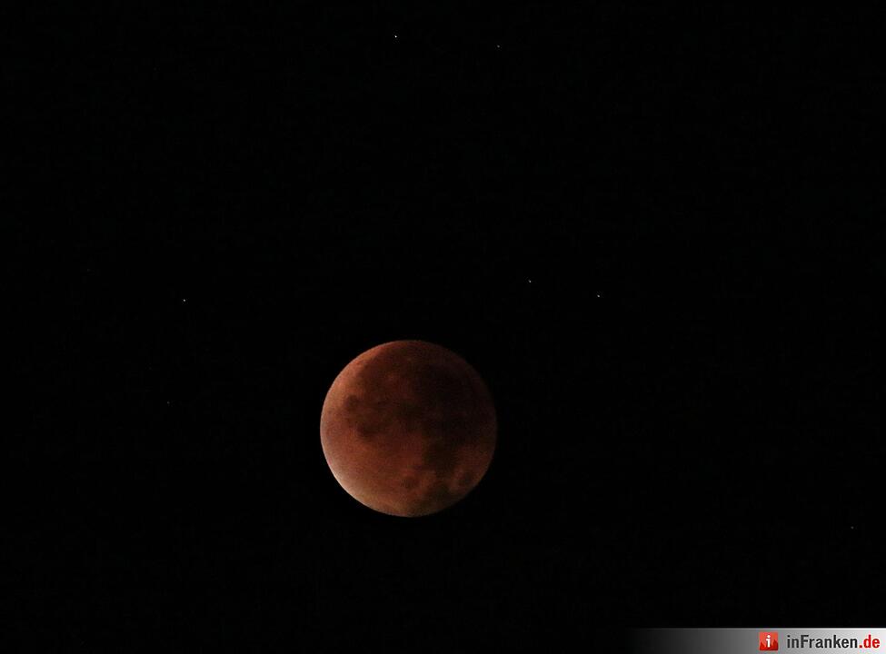 Blutmond über Franken