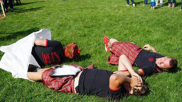 Ganz schön anstrengend - aber lustig. Foto: Marion Eckert