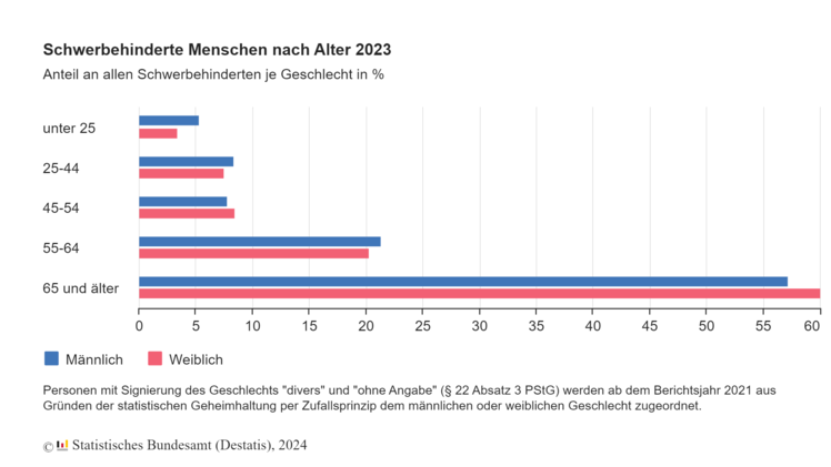 Menschen mit Behinderung in der Bevölkerung