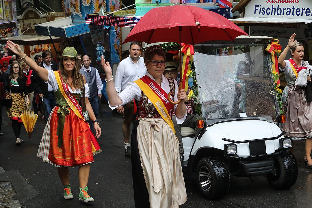 Forchheim; Annafestumzug; Annafeststimmung; Foto: Barbara Herbst