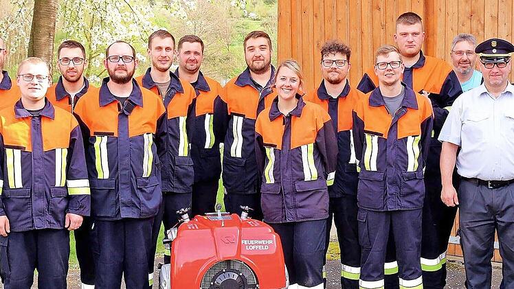 Mit großem Erfolg legte die Freiwillige Feuerwehr Loffeld die Leistungsprüfung „Die Gruppe im Löscheinsatz“ ab.