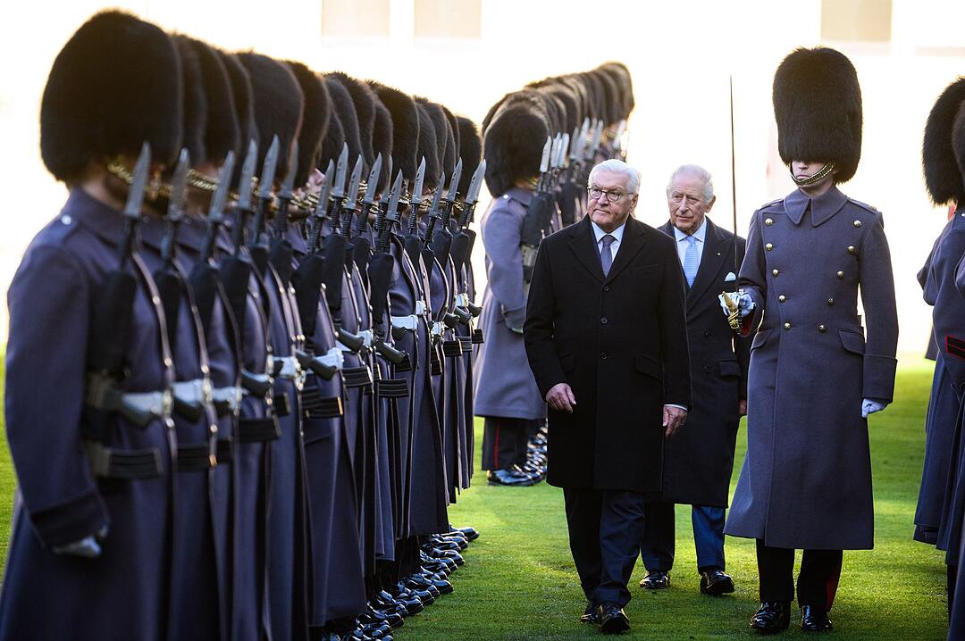 Bundespr&auml;sident Steinmeier in Gro&szlig;britannien