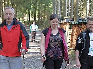 Das sehr bergige Stecken-Teilstück Wallenfels-Nordhalben ist in etwa vier Stunden absolviert, haben die Organisatoren getestet.  Foto: Sonja Adam