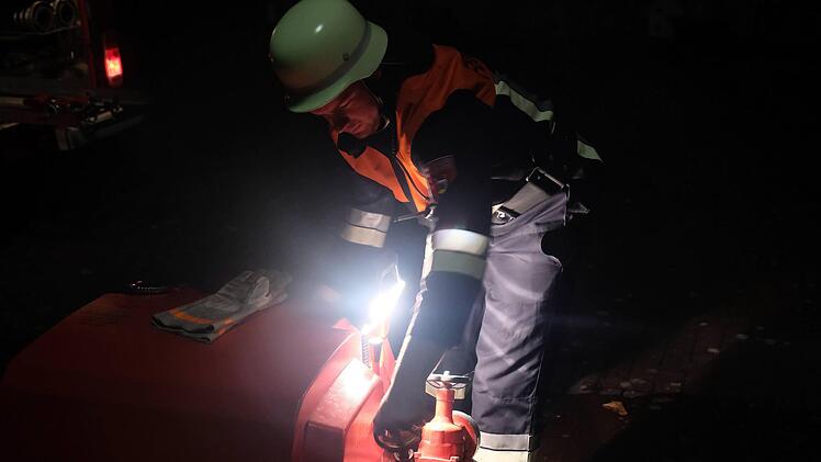 Bei der Großübung in Schwärzelbach, die bei der SJahreshauptversammlung besonders gelobt wurde., war auch die Windheimer Wehr  im Einsatz. Gerd Schaar