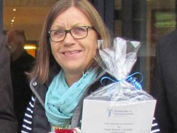 Der 20.000. Gast: Martina Praschak aus Miesbach. Foto: Staatsbad