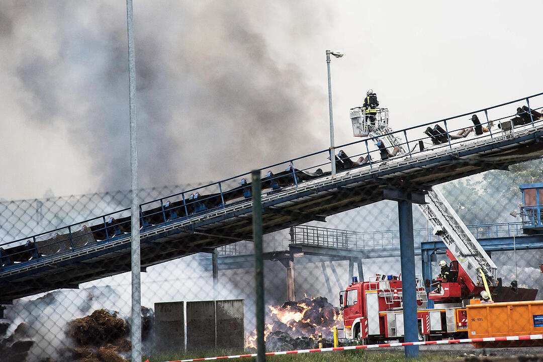 Großbrand in Ochsenfurt