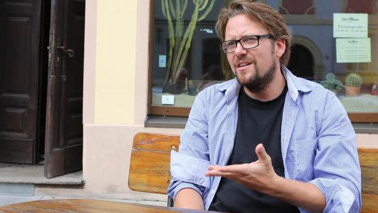 "Positiv, die Hand ausgestreckt" - so will Michael Cespai seinen neuen Job an der Spitze der Werbegemeinschaft angehen. Foto: Barbara Herbst