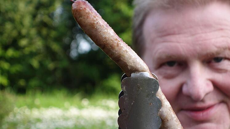 Vorsitzender Manfred Ortner freut sich auf den fränkischen Ring mit Bratwurst und Musik.
