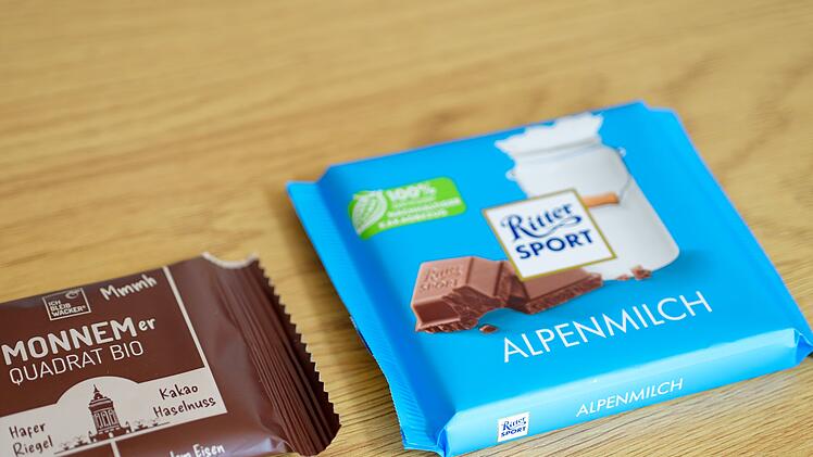 Klage von Ritter Sport: Riegel vorerst aus Sortiment genommen
