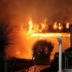 Verheerender GroÃŸbrand vernichtet Kulmbacher Kindergarten