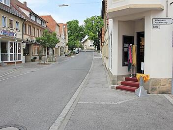 So frei sieht man die Kapellenstraße selten.