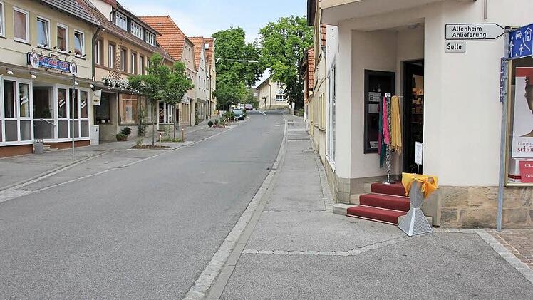 So frei sieht man die Kapellenstraße selten.