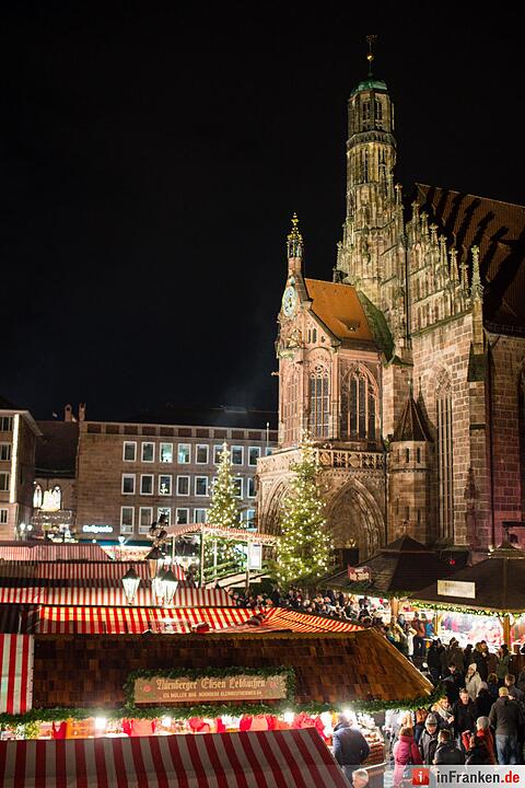 Impressionen vom Christkindlesmarkt 2015 in Nürnberg