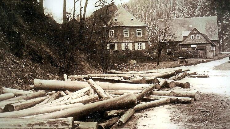 Blöcherstau bei der Oberen Grümpelmühle