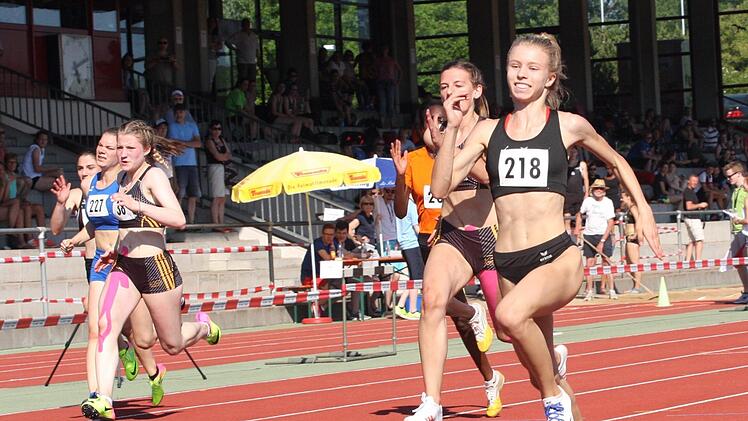 Viviane Heilmann, Leichtathletin beim TV/DJK, ist Sportlerin des Jahres.Foto: Archiv/Reinhold Nürnberger