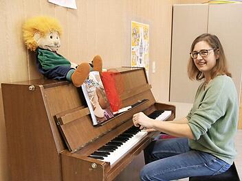 Bianca Greubel bietet ab März "Musikmachen für Babys im Alter von sechs bis 18 Monaten" an.  Foto: Thomas Malz