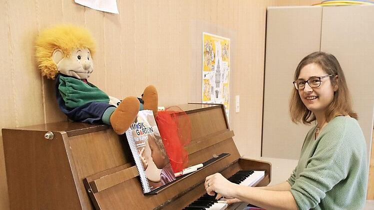 Bianca Greubel bietet ab März "Musikmachen für Babys im Alter von sechs bis 18 Monaten" an.  Foto: Thomas Malz