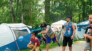 So schön war es bei Rock im Park am Samstag - Camping