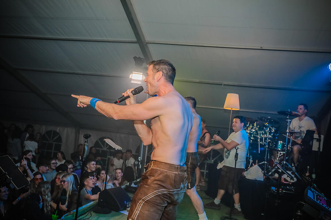 Es herrschte beste Stimmung beim Bierfest!