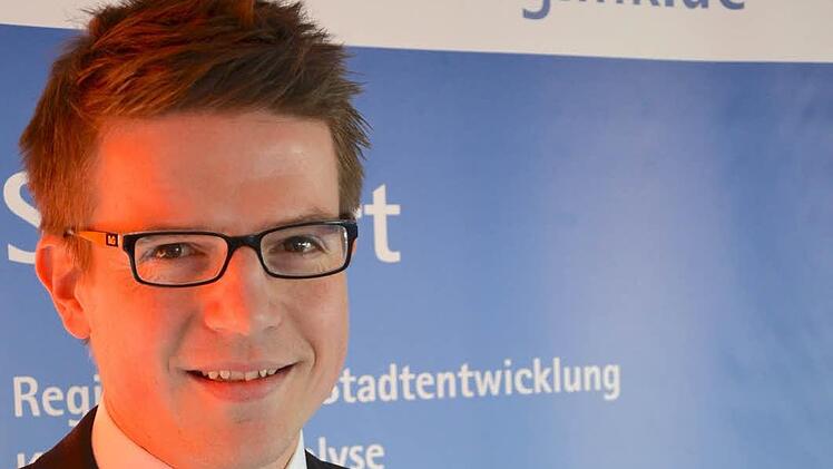 Lukas Kagerbauer von der IHK Würzburg-Schweinfurt.