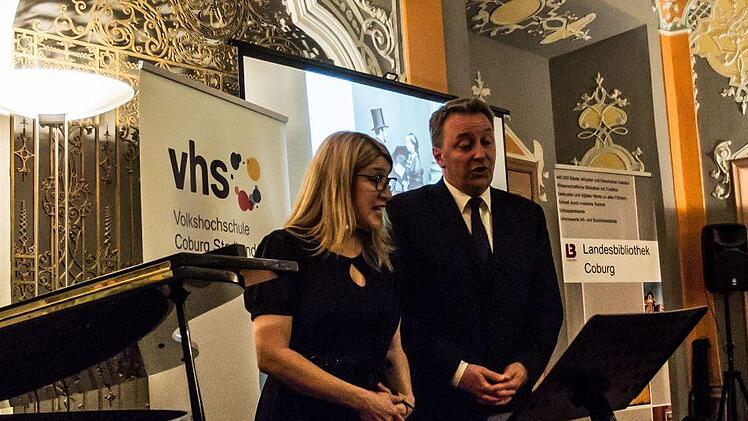 Albert und Victoria  standen im Mittelpunkt eines Abends, den die Musikwissenschaftlerin Angelika Tasler, Judith Kuhn und Martin Trepl gestalteten.