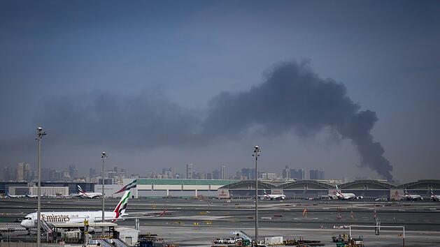 Angriff auf den Iran - Flughafen in Dubai