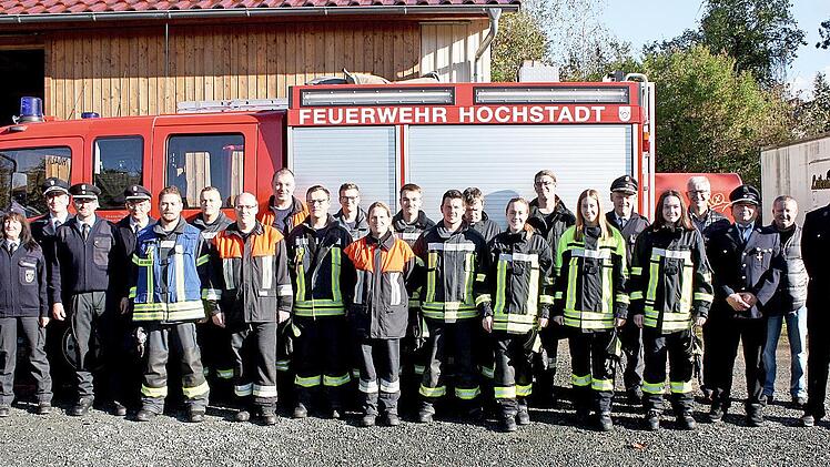 Die Hochstadter Floriansj&uuml;nger absolvierten ihre Leistungspr&uuml;fungen mit Bravour.