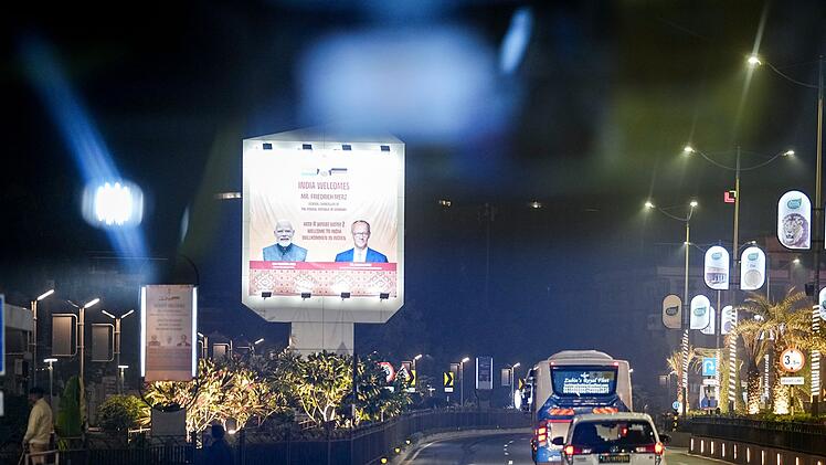 Bundeskanzler Merz  reist nach Indien