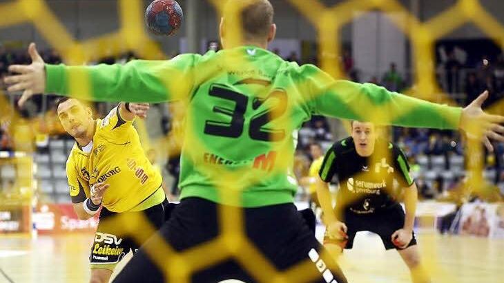 HSC-Kapitän Ronny Göhl erzielte neun Treffer - drei davon vom Strich. Foto: Timo Geldner